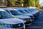Три новых медицинских автомобиля получила Порховская МБ