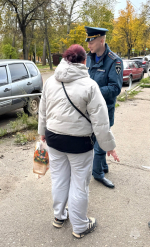 Сотрудниками ОНДиПР по городу    Великие Луки проведен профилактический рейд