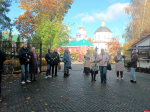 Экскурсию для слабовидящих провели в Псково-Печерском монастыре
