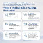 Принять участие во Всероссийском конкурсе по поддержке граждан с инвалидностью могут псковичи