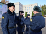 В Псковском филиале университета состоялся строевой смотр личного состава в связи с переходом на зимнюю форму одежды