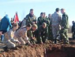 В Дно перезахоронили останки 346 погибших в годы Великой Отечественной войны