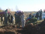 В Дно перезахоронили останки 346 погибших в годы Великой Отечественной войны