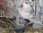 В Гдовском районе иномарка опрокинулась в кювет: пострадал один человек