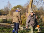 В деревне Александрово Себежского района прошёл субботник