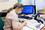 Осень без гриппа: вакцинация в псковской поликлинике. ФОТОРЕПОРТАЖ