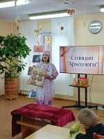 Псковских школьников познакомили с историей деревни Будник, где родился Владимир Красное Солнышко